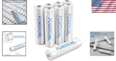 Reliable 1000mAh AAA Rechargeable Batteries, 8 Pack – Perfect for Household Use