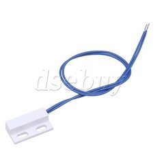 4x Recessed Wired Door Contact Sensor ABS Metal Switch White AC110-220V