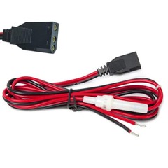 3 Pin CB Radio Power Cable 4.9ft Extension Cord w/ 15A Fuse For Uniden Galaxy