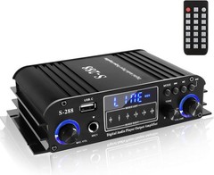 Hi-Fi Power Amp for Home Theater, 4-Ch Bluetooth 5.0