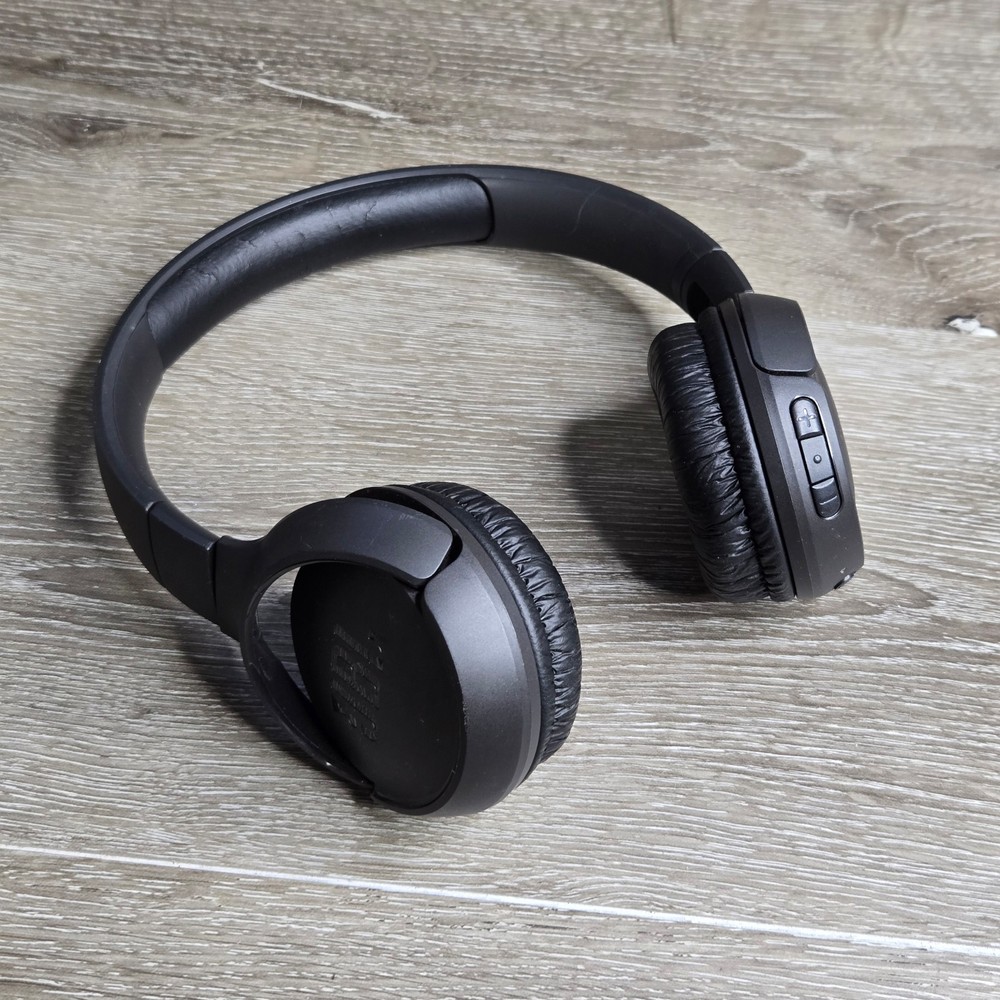 JBL Tune 510BT Wireless On-Ear Headphones Black Bluetooth Tested & Working