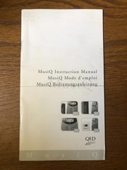 QED MusiQ IS Multiroom Audio Controller and Instructions Excellent Condition