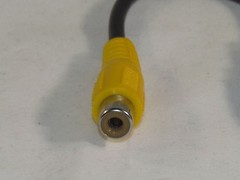 4 PIN S-VIDEO Male To AV TV RCA Plug Female Cable M to F adapter 4pin S Video
