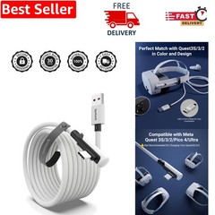 Durable 16FT USB-C to USB 3.0 Link Cable for PCVR Experience with Oculus & Meta