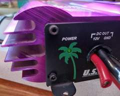 RARE OLD SCHOOL US AMPS U.S. AMPS U.S.A AMPS 12V 60 AMP POWER SUPPLY PROTOTYPE!