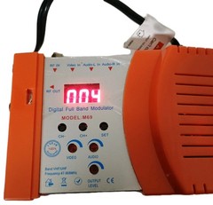 RF Modulator M69 Full Band AV To RF Modulator Converter VHF UHF PAL NTSC TV Link