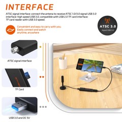 GTMEDIA ATSC 3.0/1.0 NextGen TV Tuner Stick DVR over-the-air 4K OTA Signal Meter