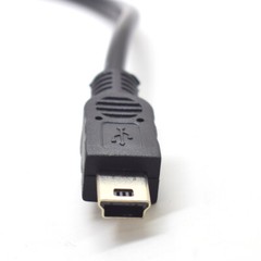 10pcs 30cm Mini USB Male Plug Cable 2 Wires Power Pigtail Cable Cord DIY