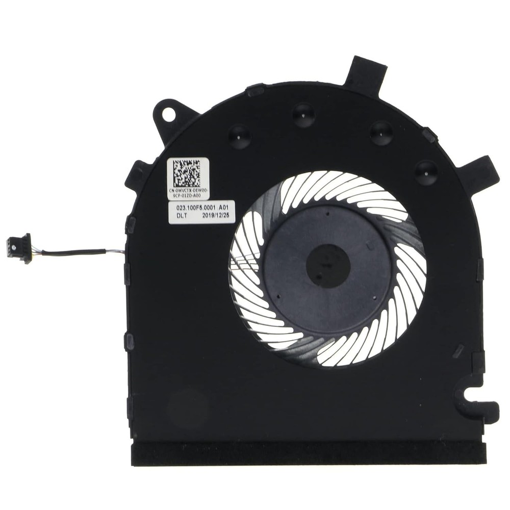 CPU Cooling Fan For Dell Inspiron 15 7590 7591 P84F I7590 I7591 2-in-1 WVCTX