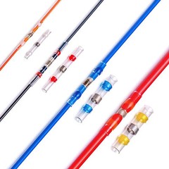 150PCS Solder Sleeve Seal Heat Shrink Butt Wire Connectors Terminals Waterproof