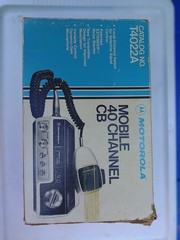MOTOROLA MODEL 4022A CB RADIO – Complete ORIGINAL Package – Original Box