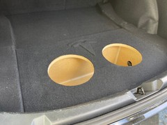 ZEnclosures 2-10″ Subwoofer Sub Box for the TESLA MODEL 3 with LOGO