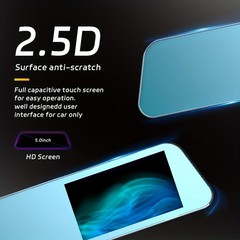 Easy-To-Install Easy-To-Use Waterproof Front and Rear Dual-Camera 1080P Dash Cam