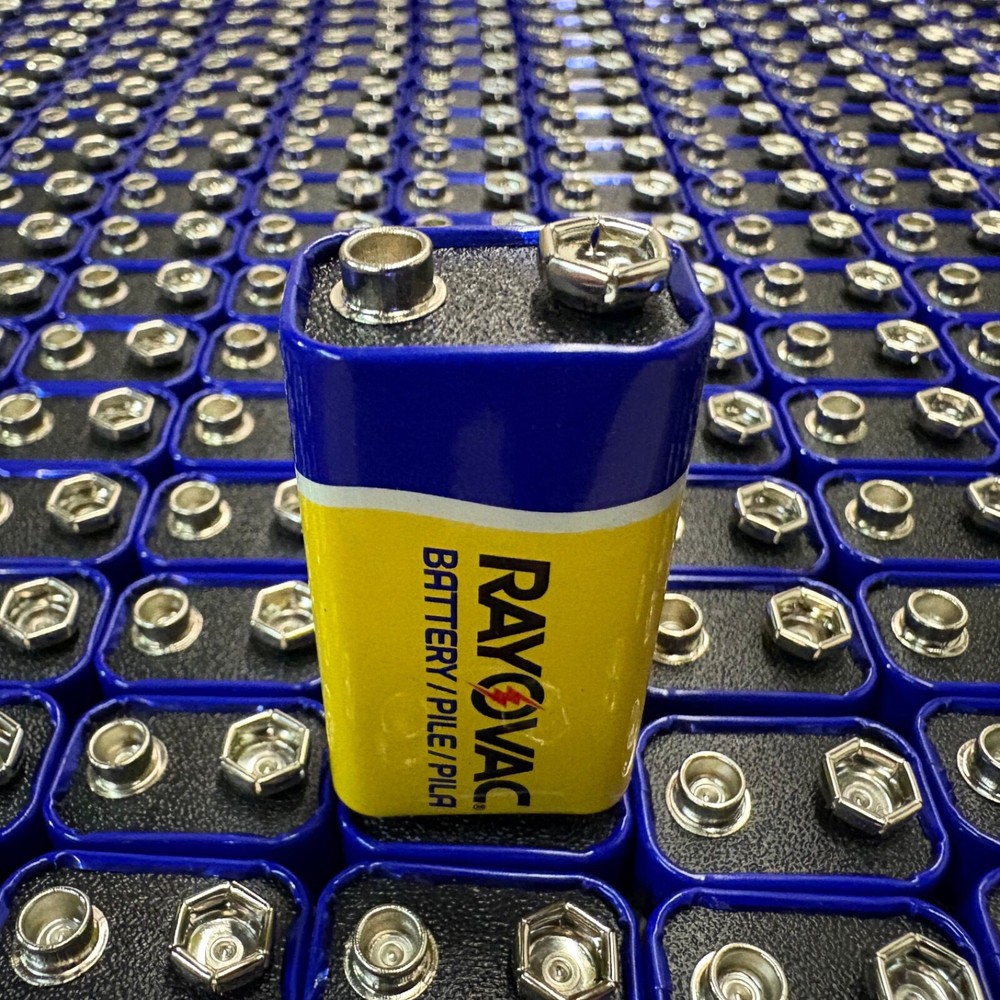 300 Pack Zinc-Carbon 9 Volt Batteries 0% Mercury 9V Heavy Duty 6F22 – HUGE SALE!