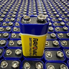 64 Pack Zinc-Carbon 9 Volt Batteries 0% Mercury 9V Heavy Duty 6F22 – HUGE SALE!