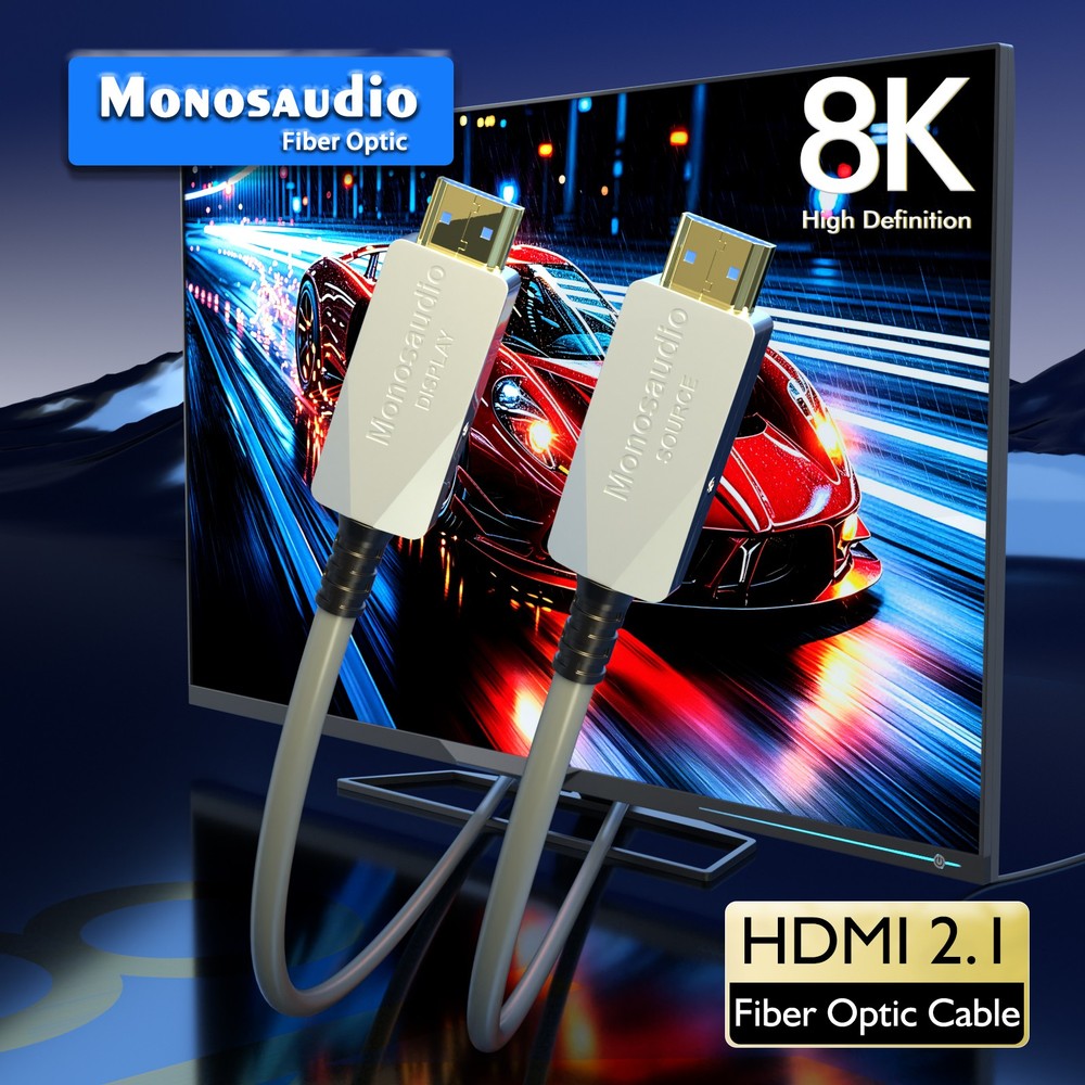 8K HDMI 2.1 Cable 48Gbps Ultra High Speed 8K@60Hz/4K@240Hz with PS5 Xbox TV