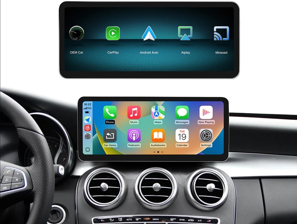 12.3in Android GPS Multimedia Screen for Benz 13-20Year GLC NTG 5.0
