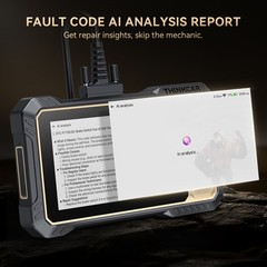 ThinkScan 662 OBD2 Scanner ABS SRS Code Reader Check Engine Car Diagnostic Tool