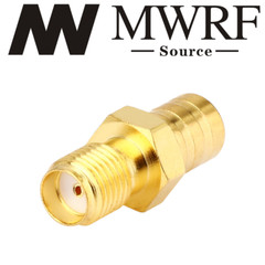 SMA Female to SMB Female Straight RF Adapter; US Stock; Fast Shipping