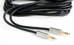 10ft Mobile 3.5mm Stereo Audio Cable – Gold Plated – Male to Male Auxiliary Cord