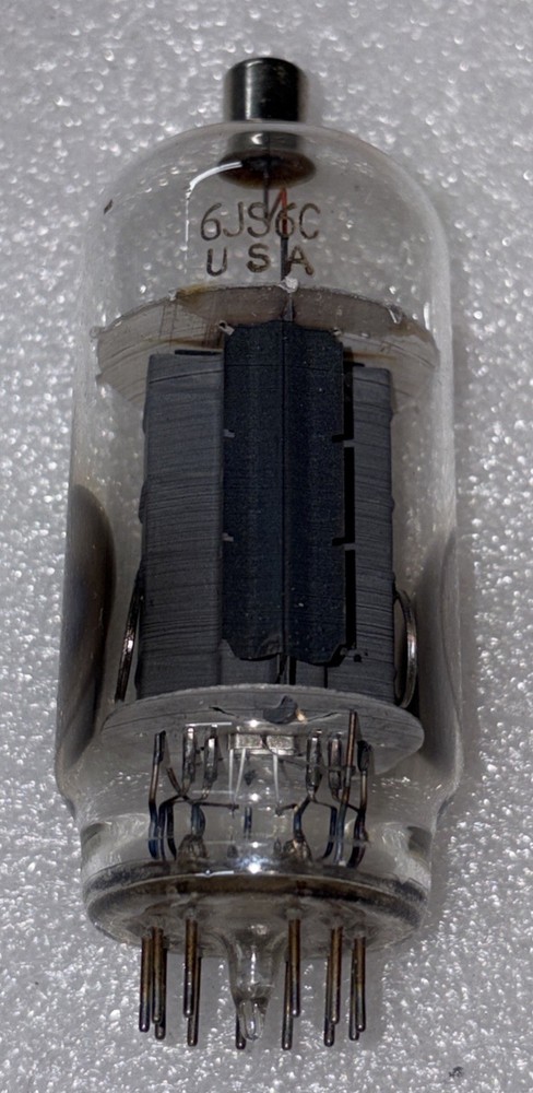 Sylvania 6JS6C Vacuum Tube Tester Strong