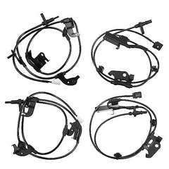 ABS Wheel Speed Sensor, for Toyota RAV4 4WD 08-12, Metal, 89542-42050, Black,