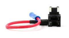 ADD-A-CIRCUIT BLADE STYLE ATM LOW PROFILE MINI FUSE HOLDER FUSE TAP + 5AMP FUSE