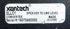 12x Xantech SLLC-1 Speaker to Line Level Converter SLLC1 for MRC44 or MRAUD4X4CT