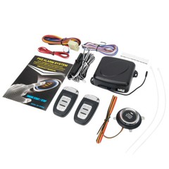 Keyless Entry Engine Start Alarm System Push Button Remote Starter Stop Car SUV