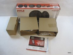 Pyle 6.5″ 200 W Marine Boat Speaker System Weather Proof Dual 2 Way