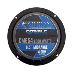 Orion Cobalt CM654 6.5″ 4 Ohm Pro Audio Midrange Bullet Speakers 1000 W 1 Pair