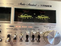 Fisher Studio Standard CR 5150 Cassette Deck 3 Head WORKS REMOTE RARE Japan
