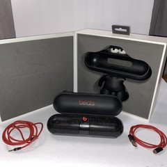 Beats Pill 1.0 Portable Bluetooth Black Speaker Dude Stand Holder Case OEM Cords