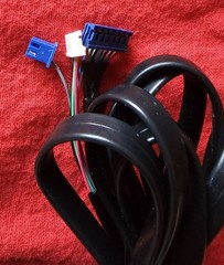 Omega Excalibur Alarm REC-1N+ Keyless Entry Remote Receiver Module Harness Car