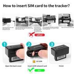 OBD2 GPS Real Time Tracker Vehicle Tracking Device OBD II Car Truck Locator US