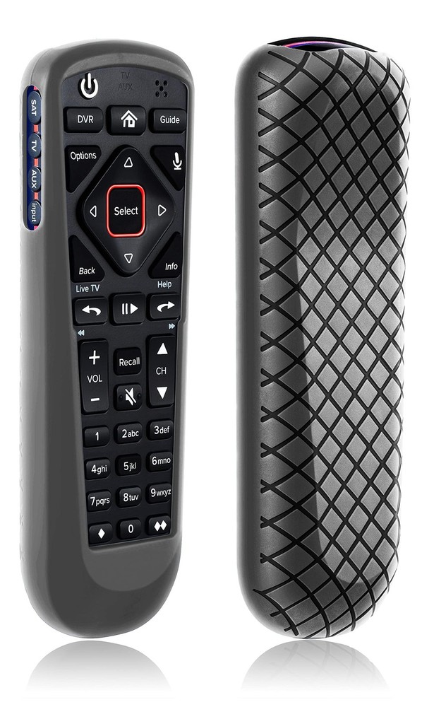 Cover for Dish Network Remote, Case TV Remote Control Black Non-glow