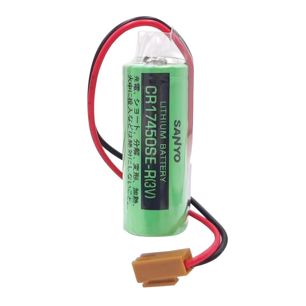 1PCS 3V CR17450SE-R 2500mah PLC Battery For FANUC A98L-0031-0012 with Plug