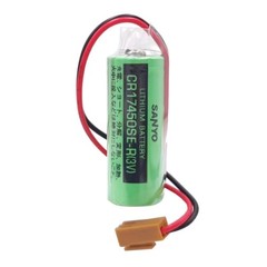 1PCS 3V CR17450SE-R 2500mah PLC Battery For FANUC A98L-0031-0012 with Plug