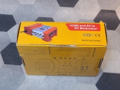 HDMI to RF Modulator, VHF UHF AV Coaxial Converter HDM69