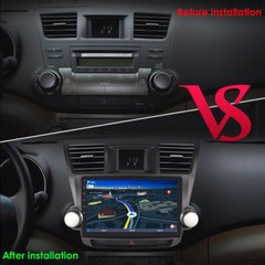 8+128GB Android Carplay For Toyota Highlander 2008-13 Car Stereo Radio GPS Navi