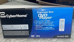 Cyber Home Progressive Scan CH DVD300 DVD Player CD MP3 JPG Never Used