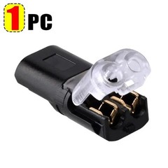 2-Way Quick Wire Connectors Waterproof Locking Buckle 18-22AWG Solderless