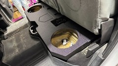 Mega Bass Dodge Ram Quad Cab 02-18 2×10 Inch Subwoofer Box Sub Enclosure Ported
