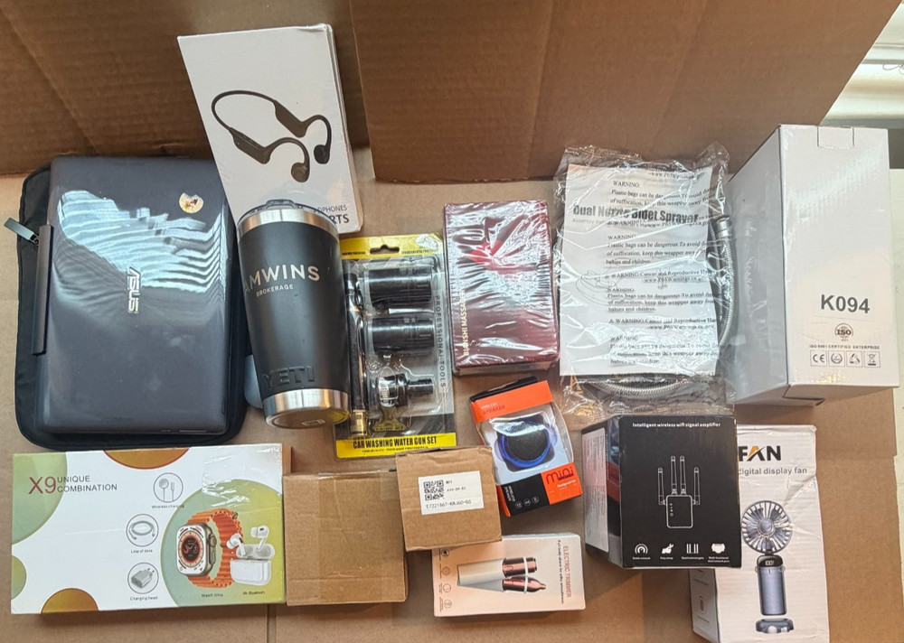 MIXED LOT ELECTRONICS – MIXED ACCESSORIES ETC – AS SHOWN – SEE PICTURES