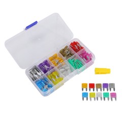 120Pcs Mini Blade Fuse Assortment Kit Fuses Assorted Set Auto Car Motorcycle SUV