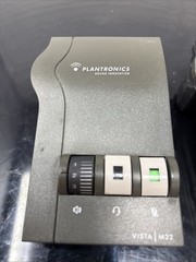 Lot Of 2 Plantronics Vista M22 Amplifier Base Unit ONLY