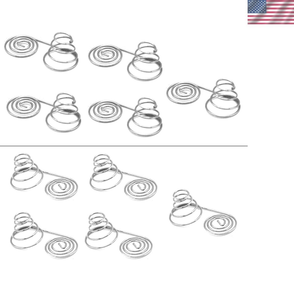 10pcs AAA Battery Positive Negative Springs – Durable and Corrosion Resistant