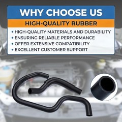 Engine Upper & Lower Radiator Coolant Hose Fit for Cadillac Escalade, for