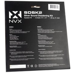 NVX UNIFRING Universal Baffles & Sound Damping Vehicle Kit
