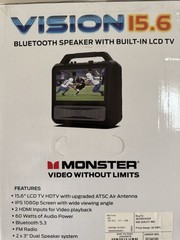 Monster MNVISION-15 Vision Portable Entertainment System